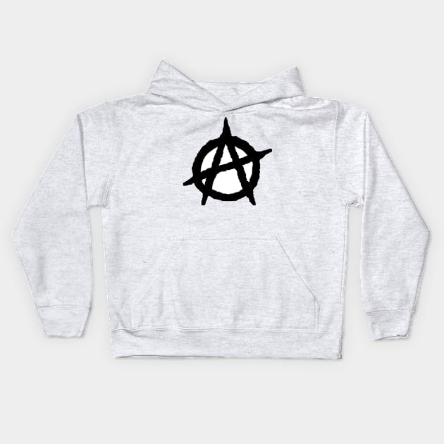 Anarchy Symbol| Peter Kropotkin| Bread| Political| Kids Hoodie by RevolutionToday